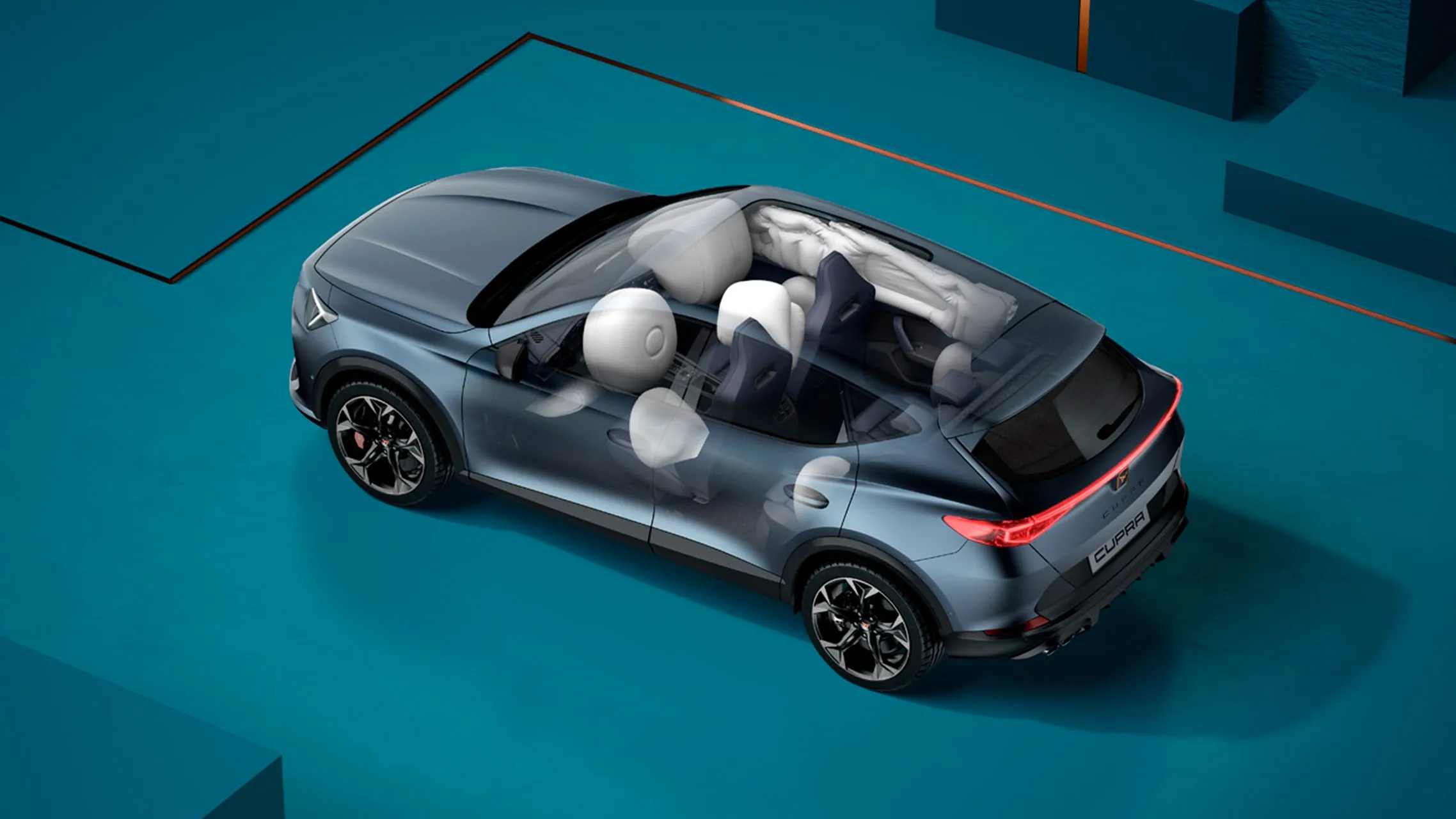 Detailansicht CUPRA Formentor Außenspiegel in Dark Aluminium